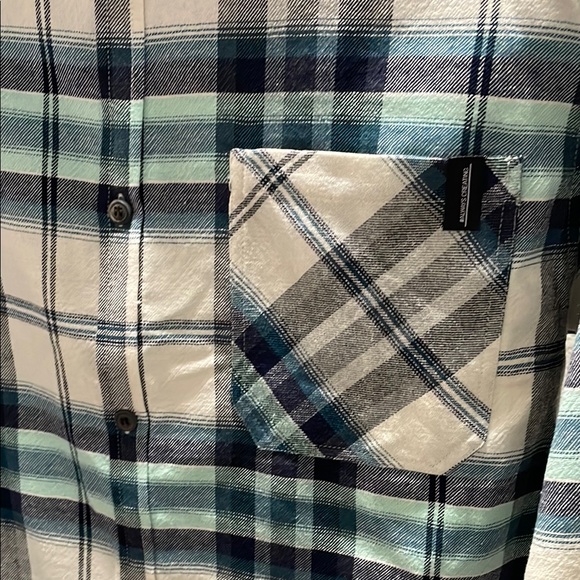 Zara Blue & White Shirt - Picture 4 of 5